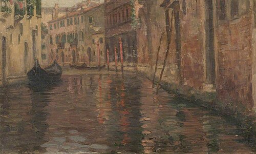 View in Venice, , Arthur Haythorne Studd