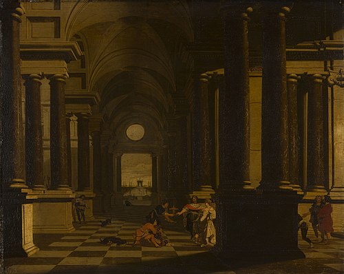 A Palace Interior, 1635, Gerard Houckgeest