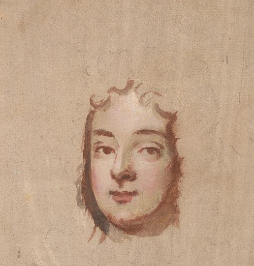 Portrait Study of a Man's Face, , Charles Beale