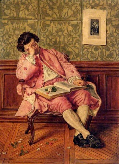 An Idler, 1861, Matthew James Lawless