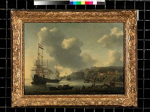Nederlandse schepen op de Middellandse Zee, 1658, Reinier Nooms