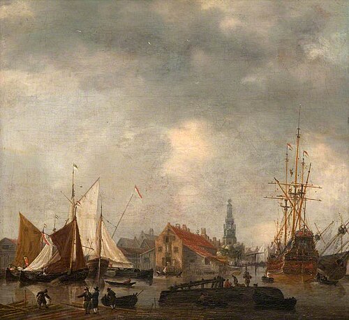 Dutch Harbour and Man-of-War, , Reinier Nooms