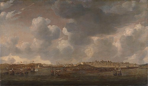 View of Salee, Morocco, 1662, Reinier Nooms