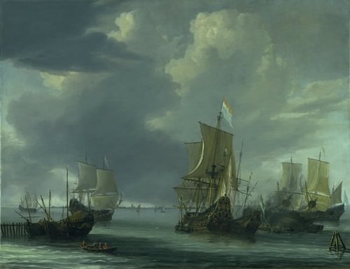 Dutch Roadstead, 1657, Reinier Nooms