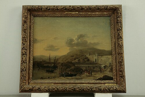 A Moorish Citadel on the North Coast of Africa, 1663, Reinier Nooms
