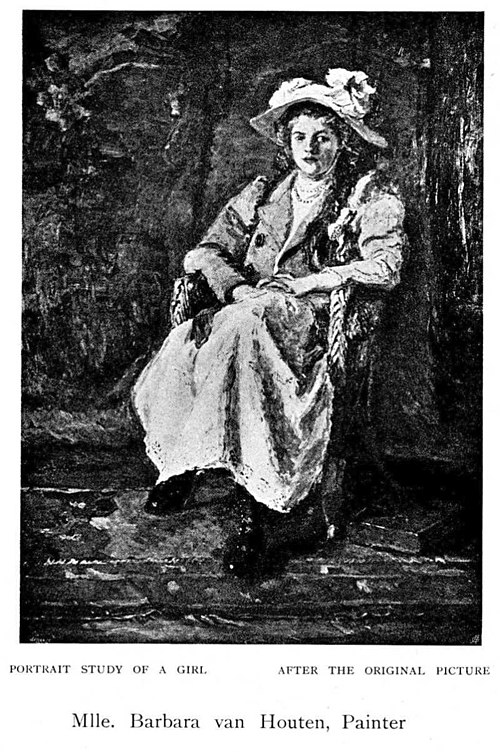Girl in a Chair, 1905, Barbara Elisabeth van Houten