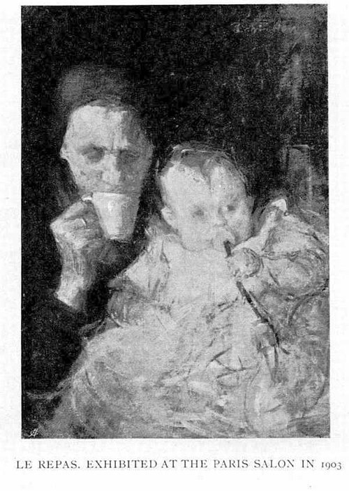 Le Repas, 1903, Julia Beatrice How