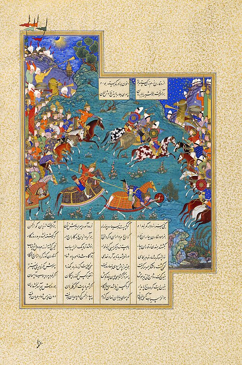 Qaran unhorses Barman, , Mir Sayyid Ali