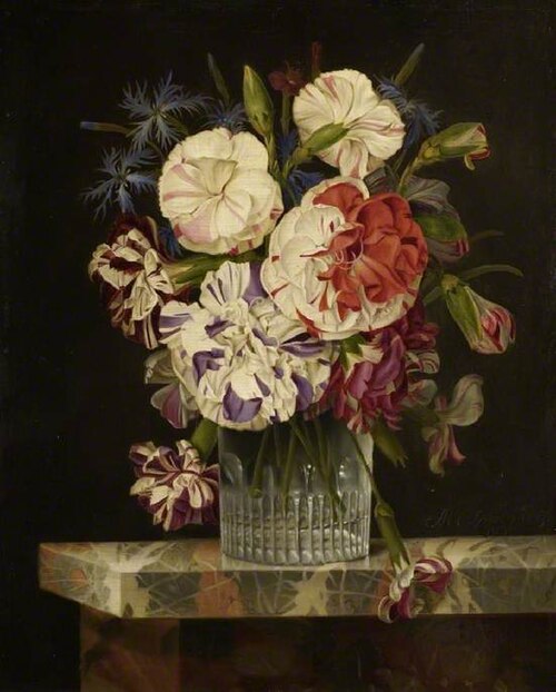 A glass of flowers, 1811, Michel-Joseph Speeckaert