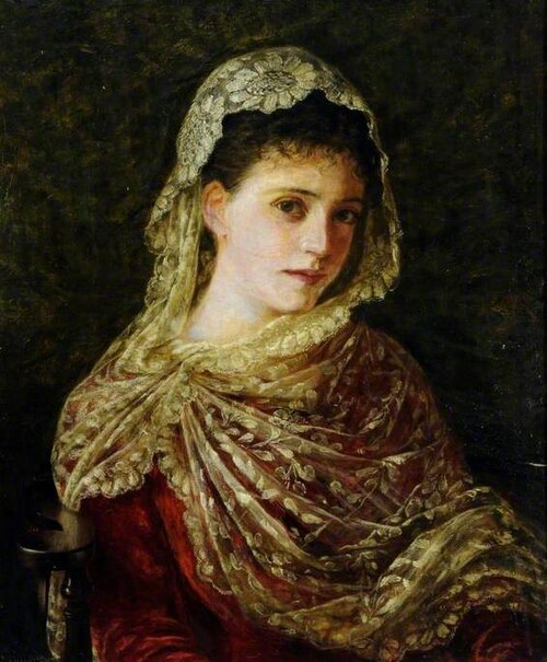 Dame Julia Mary King, 1880, Louisa Starr