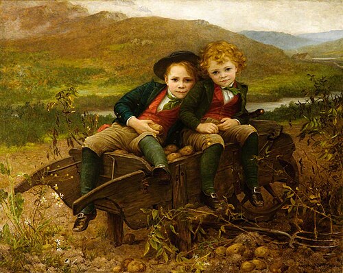 Two Little Home Rulers: The Honourable Dudley Gladstone Gordon and the Honourable Archie Gordon, 1890, Louisa Starr