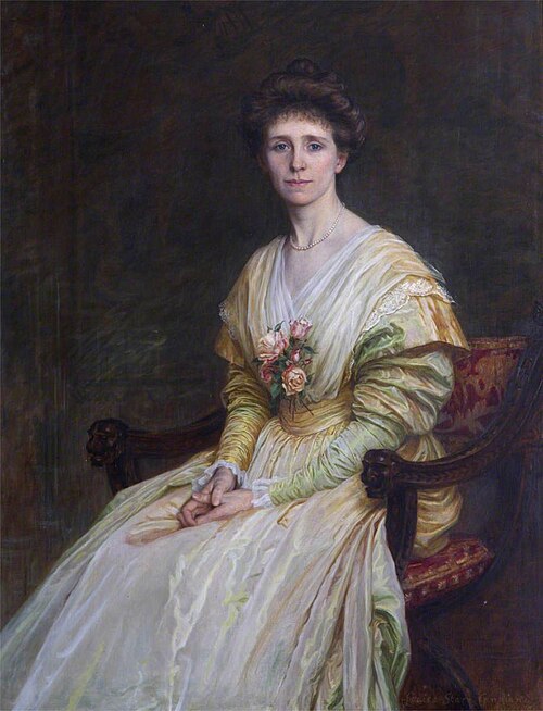 Frances Richardson, Mrs Julius Charles Hendicott Drewe (1871 - 1954), 1909, Louisa Starr