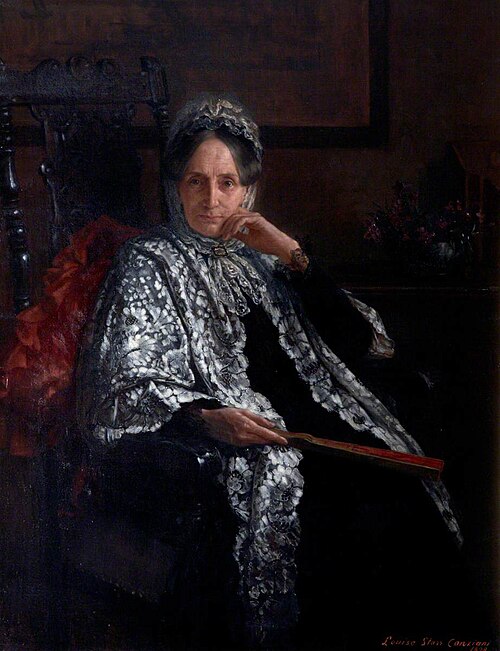 Mary Peek, Mrs George Smith Drew (1821-1896), 1898, Louisa Starr