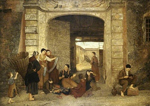 The Eternal Door (Cairate, Lombardy), 1876, Louisa Starr