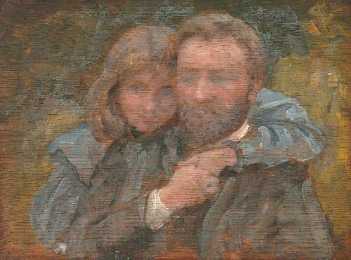 Enrico and Estella Canziani, 1890, Louisa Starr
