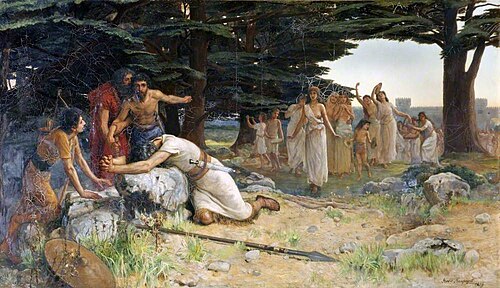 Jephthah, 1889, Jessie MacGregor