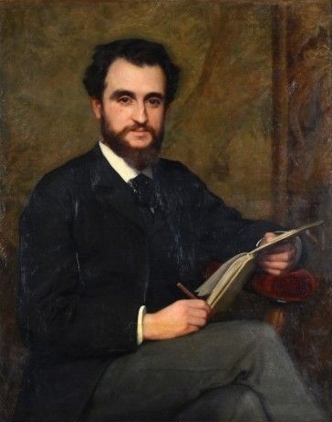 Portrait de M. L. V..., 1887, Félicie Schneider
