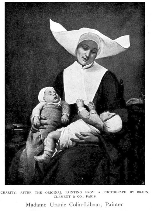 Charity, 1905, Uranie Alphonsine Colin-Libour