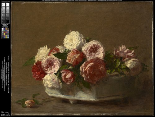 Roses in a Porcelain Planter, , Victoria Dubourg
