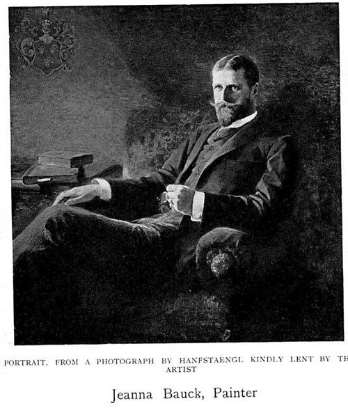 Portrait of a man, 1905, Jeanna Maria Charlotta Bauck