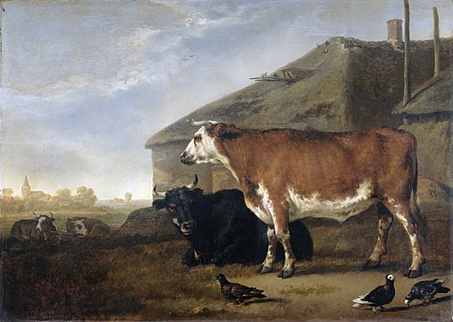 Bétail, 1691, Abraham van Calraet