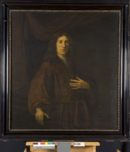 Portrait of a Man, 1692, Abraham van Calraet
