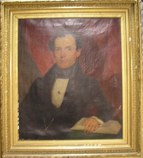 Portrait of Azor Taber, , Frederick Fink