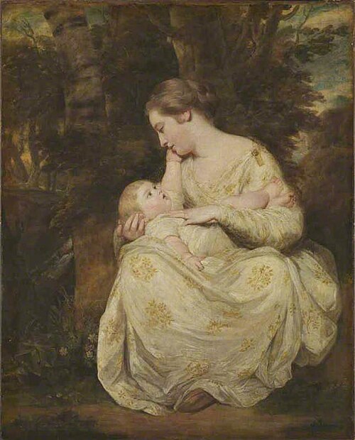 Mrs Susanna Hoare and Child, 1764, Joshua Reynolds