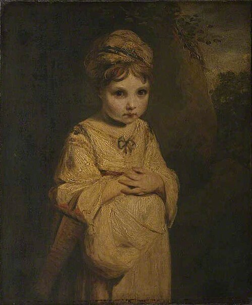 The Strawberry Girl, 1773, Joshua Reynolds
