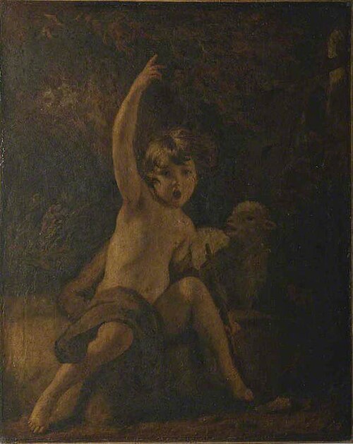 Saint John the Baptist in the Wilderness, 1776, Joshua Reynolds
