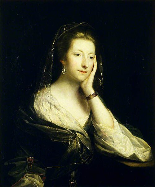 Mary Barnardiston (1730–1760), 1755, Joshua Reynolds