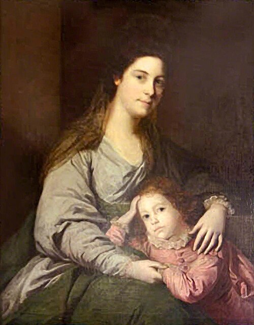 Lady Lepell Phipps (1723–1780), and Her Son, Charles (?) (1753–1786), 1758, Joshua Reynolds