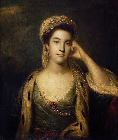 The Hon. Mrs John Barrington, 1758, Joshua Reynolds