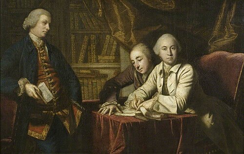 The 'Out of Town' Party, 1760, Joshua Reynolds