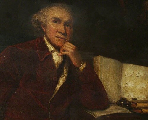 John Hunter, Gentleman, Commoner of this Hall, 1755, Joshua Reynolds