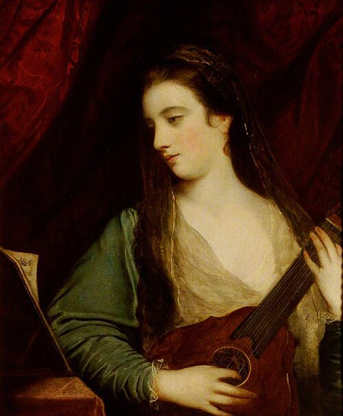 Miss Fordyce (Mrs Greenwood), 1762, Joshua Reynolds