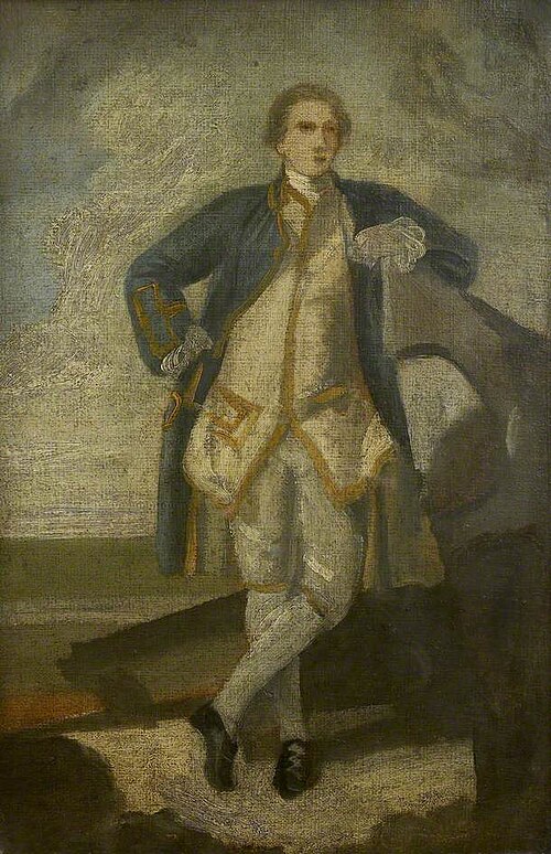 Sketch for a Portrait of Captain Philemon Pownall, RN, 1762, Joshua Reynolds