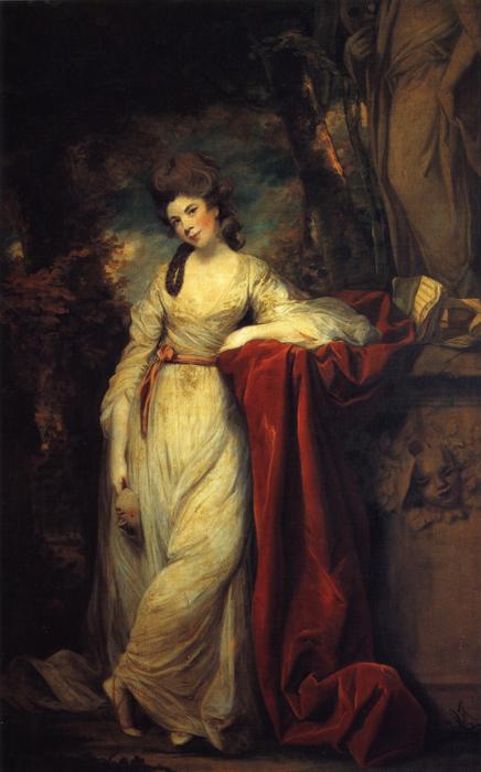 Mrs Abington (c.1737–1815), as the Comic Muse, , Joshua Reynolds