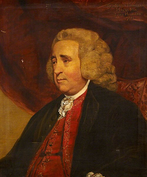 The Right Honourable Henry Fox (1705–1774), 1st Lord Holland, 1764, Joshua Reynolds