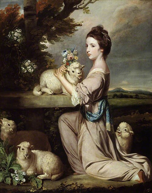 Lady Mary Leslie, 1764, Joshua Reynolds