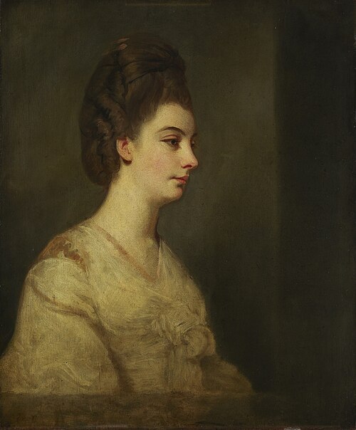 Unfinished Portrait of an Unknown Lady, 1770, Joshua Reynolds
