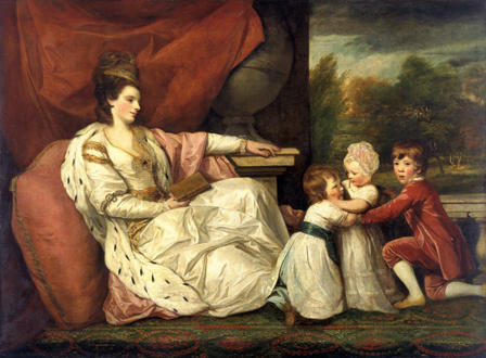 Charlotte (Grenville), Lady Williams-Wynn (1754-1830), and her Children, 1778, Joshua Reynolds