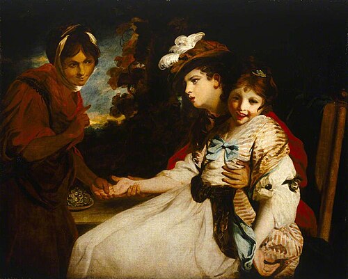 A Fortune-Teller, 1781, Joshua Reynolds