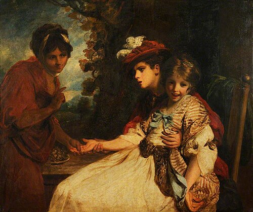 A Fortune-Teller, 1777, Joshua Reynolds