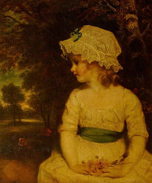 Miss Theophila Gwatkin (1782–1844), as Simplicity, 1785, Joshua Reynolds