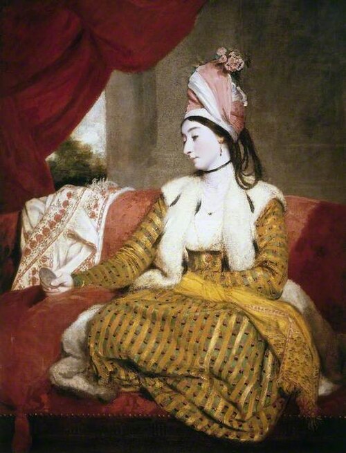 Mrs Baldwin (1763–1839), in Eastern Dress, 1782, Joshua Reynolds