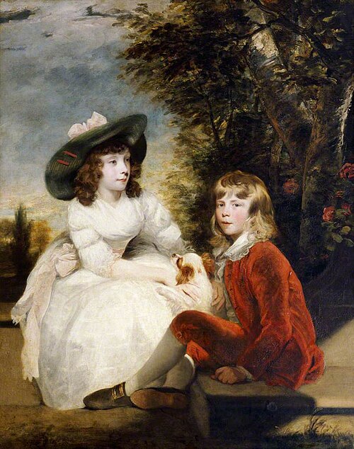 The Angerstein Children, 1782, Joshua Reynolds