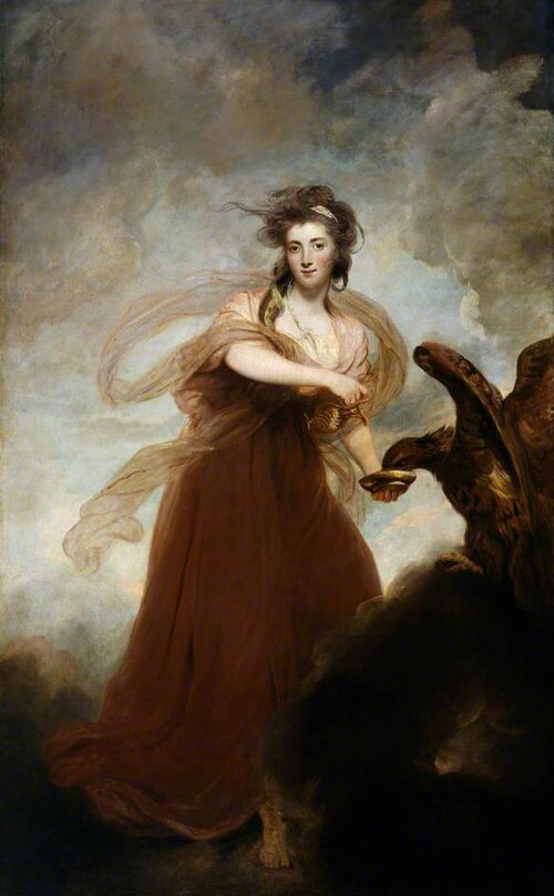 Mrs Musters as Hebe, 1782, Joshua Reynolds