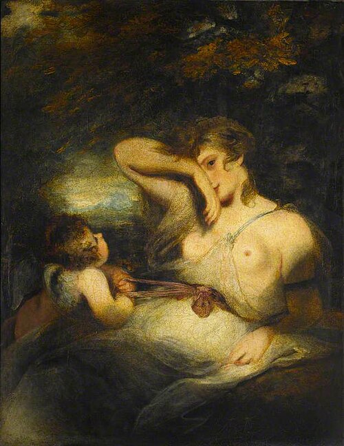 The Snake in the Grass (Love Unloosing the Zone of Beauty), 1785, Joshua Reynolds