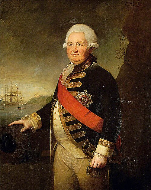 Admiral Sir Edward Hughes (1720–1794), 1788, Joshua Reynolds